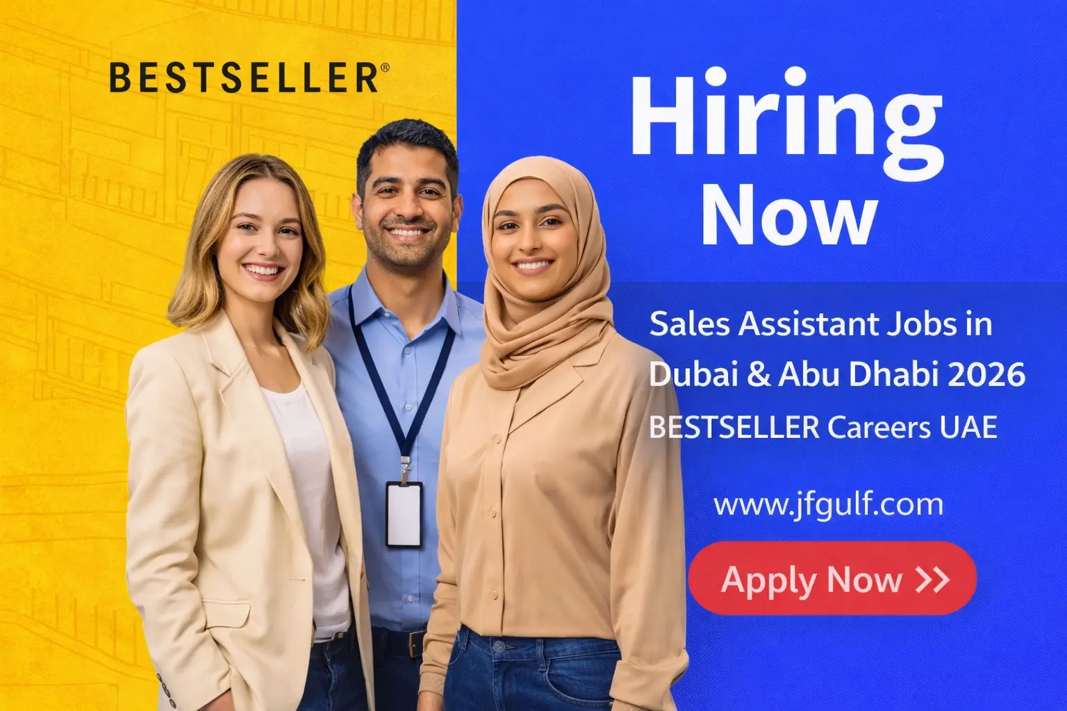 sales assistant jobs in Dubai 2026 BESTSELLER UAE