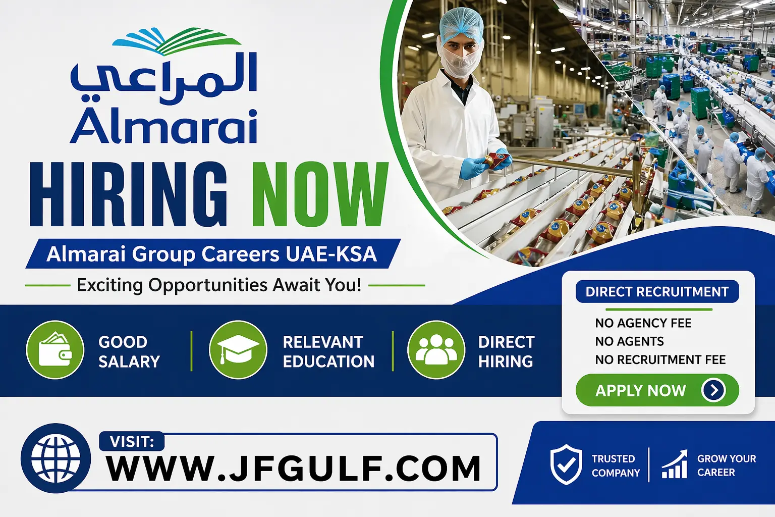 Almarai careers UAE 2026 jobs UAE KSA