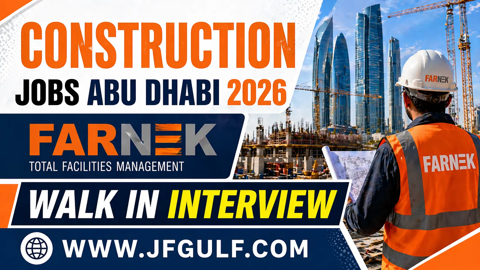 Construction jobs Abu Dhabi 2026