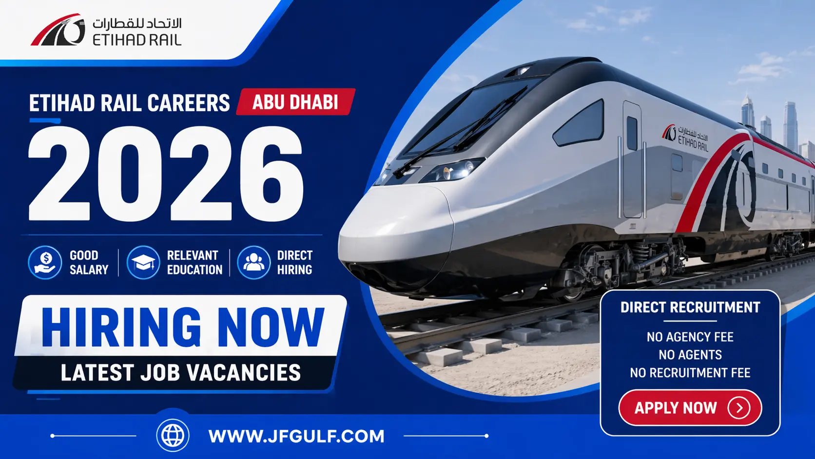 Etihad Rail careers Abu Dhabi 2026 railway jobs UAE
