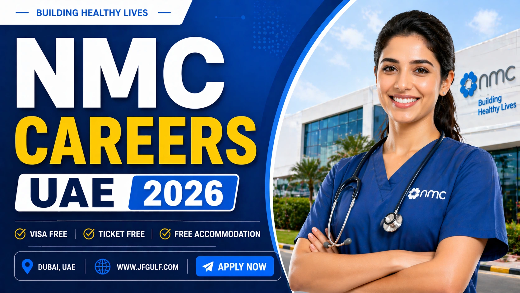 NMC careers UAE 2026 hospital jobs UAE