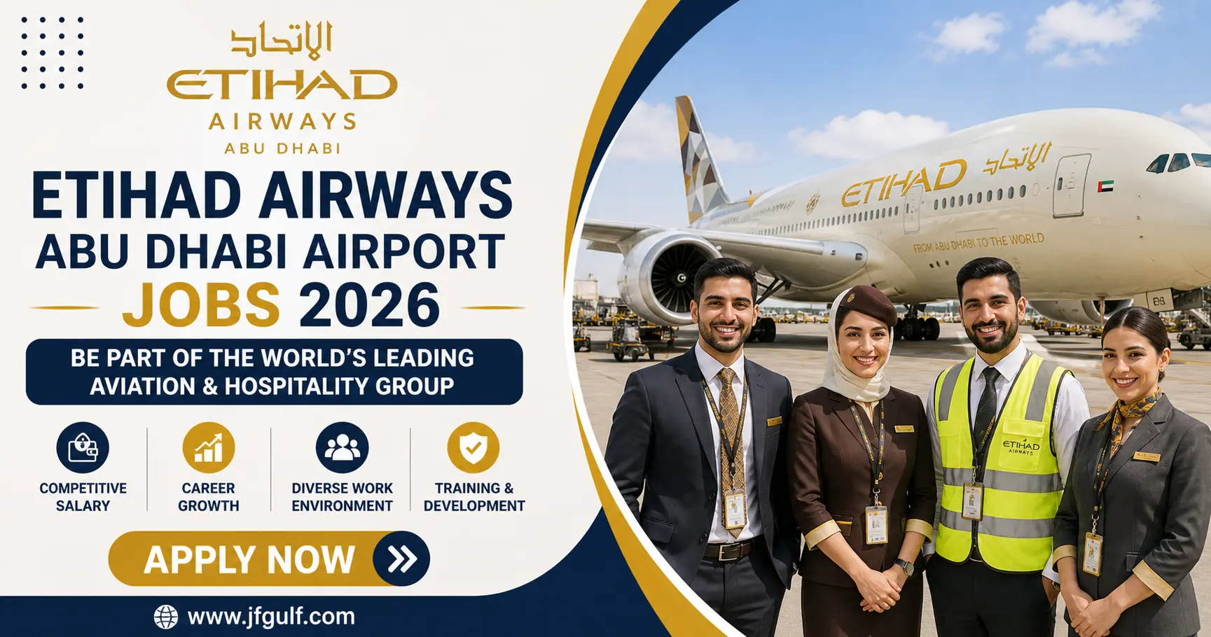 Etihad Airways Abu Dhabi airport job vacancies 2026
