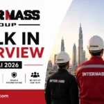 Intermass Engineering walk in interview Dubai 2026 for Foreman and Chargehand construction jobs at Jebel Ali Parco Camp