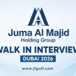 Juma Al Majid Holding Group walk in interview Dubai 2026 for Elevator Technician jobs in Umm Rammoul
