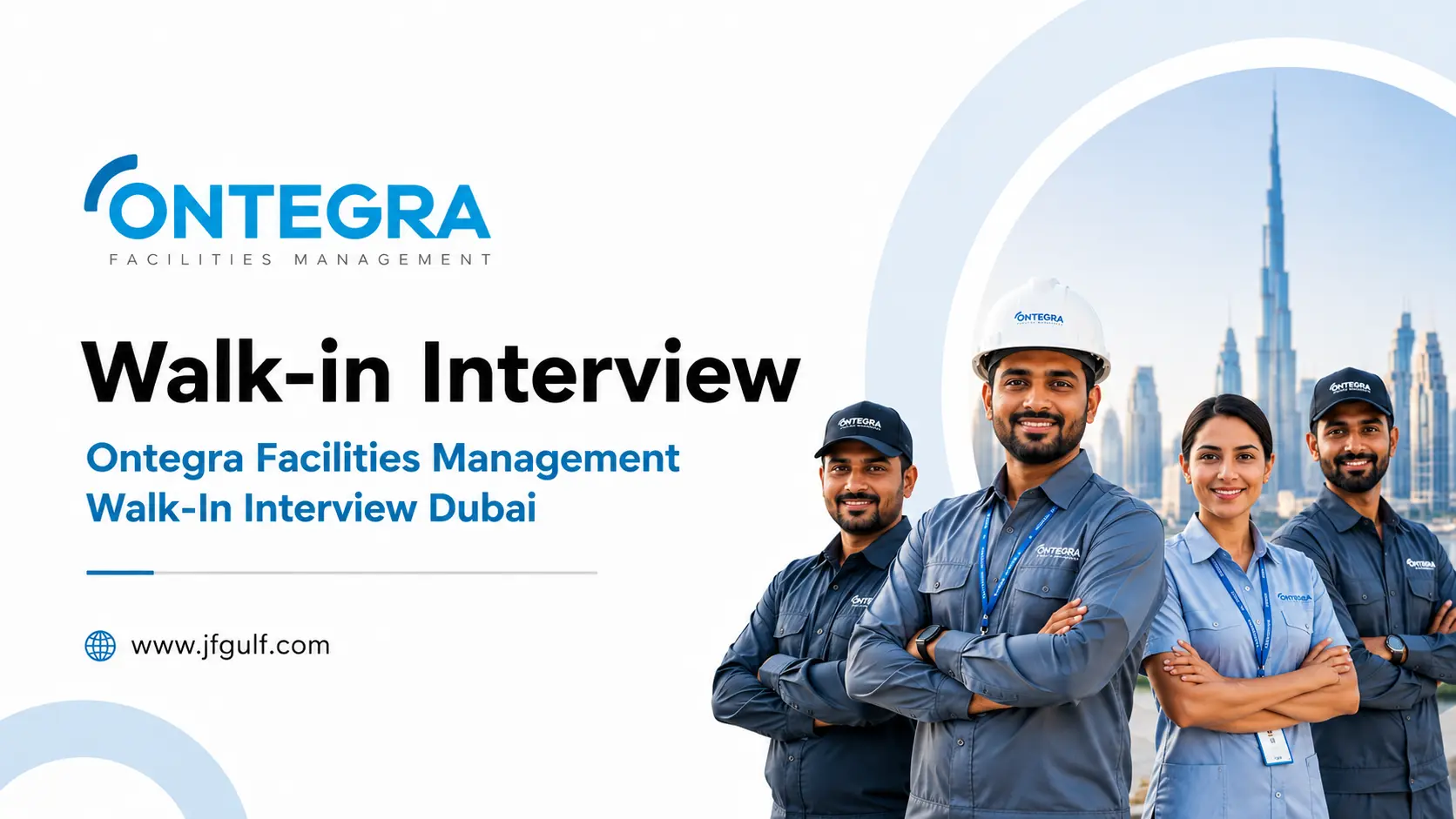 Ontegra Facilities Management walk in interview Dubai 2026 for Electrician HVAC MEP roles